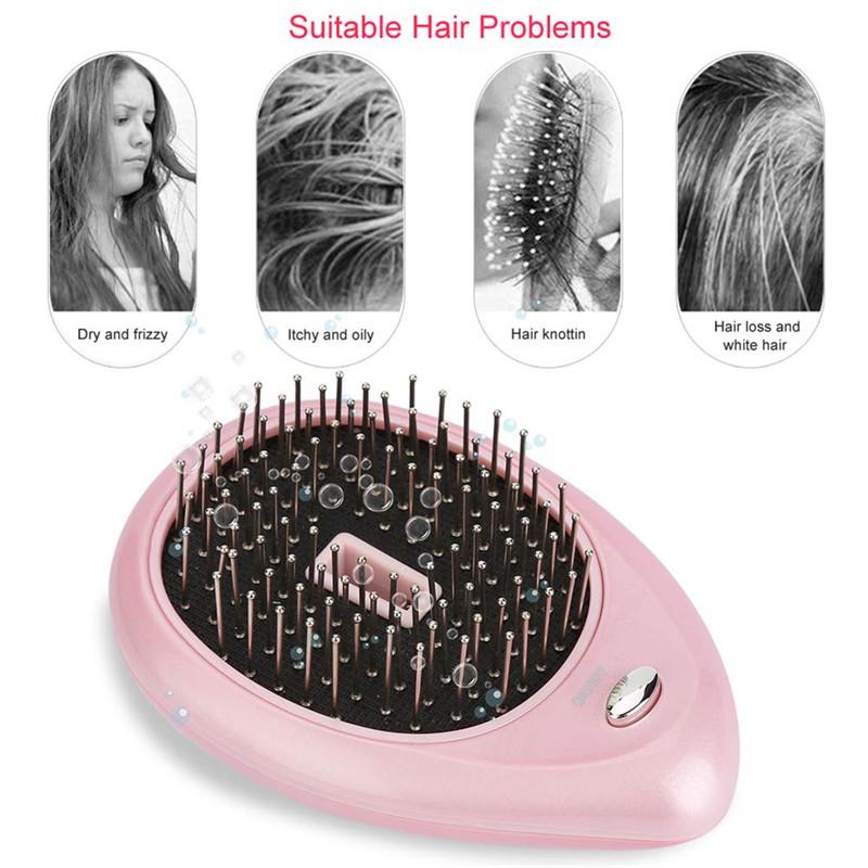 Electric Ionic Vibration Hair Brush