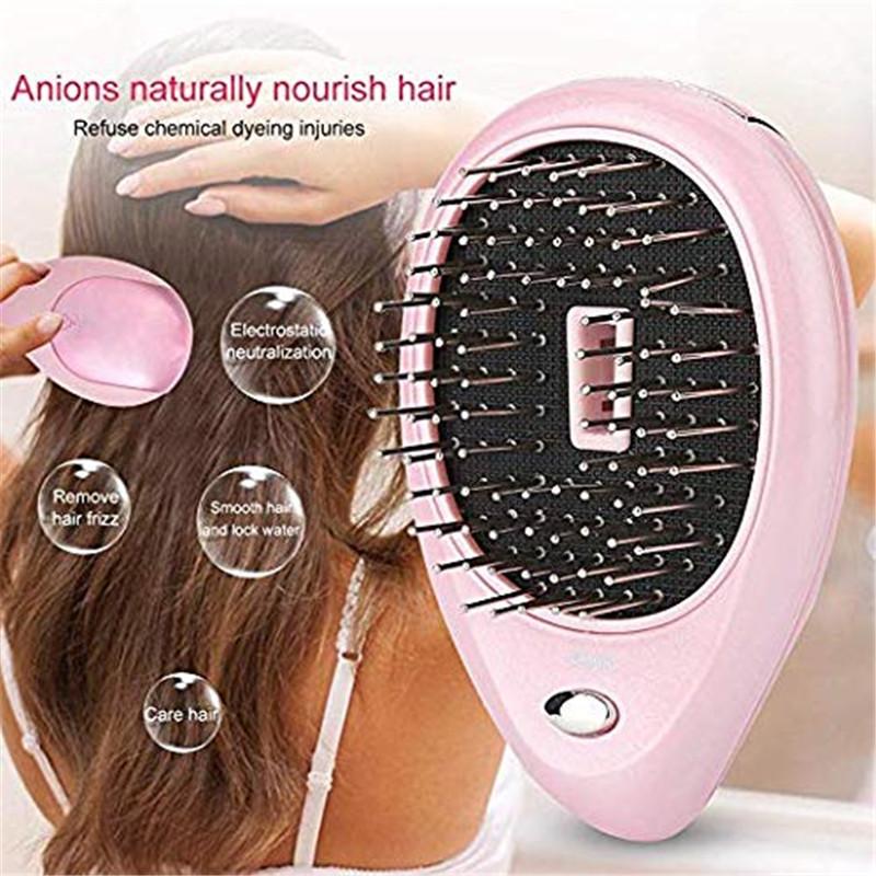 Electric Ionic Vibration Hair Brush