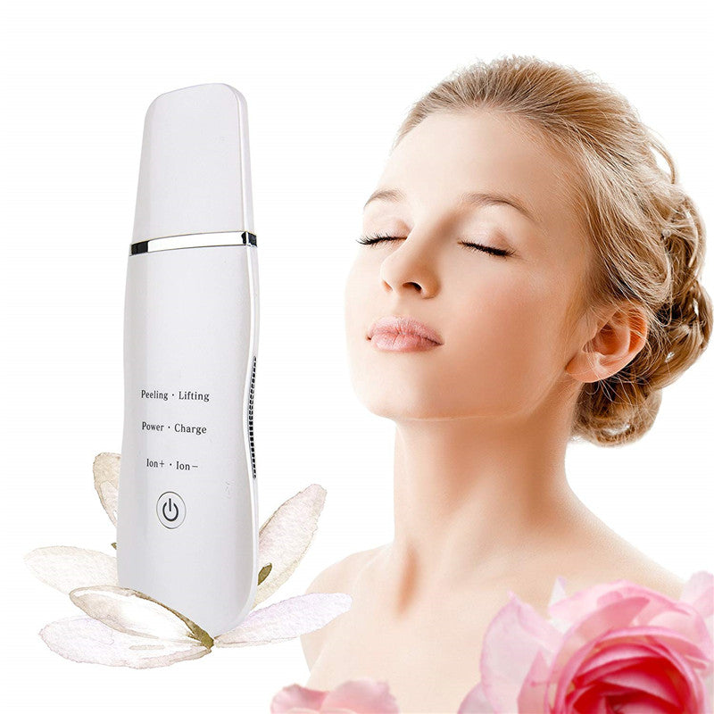 Electronial Ultrasonic Skin Scrubber Facial Pores Remover