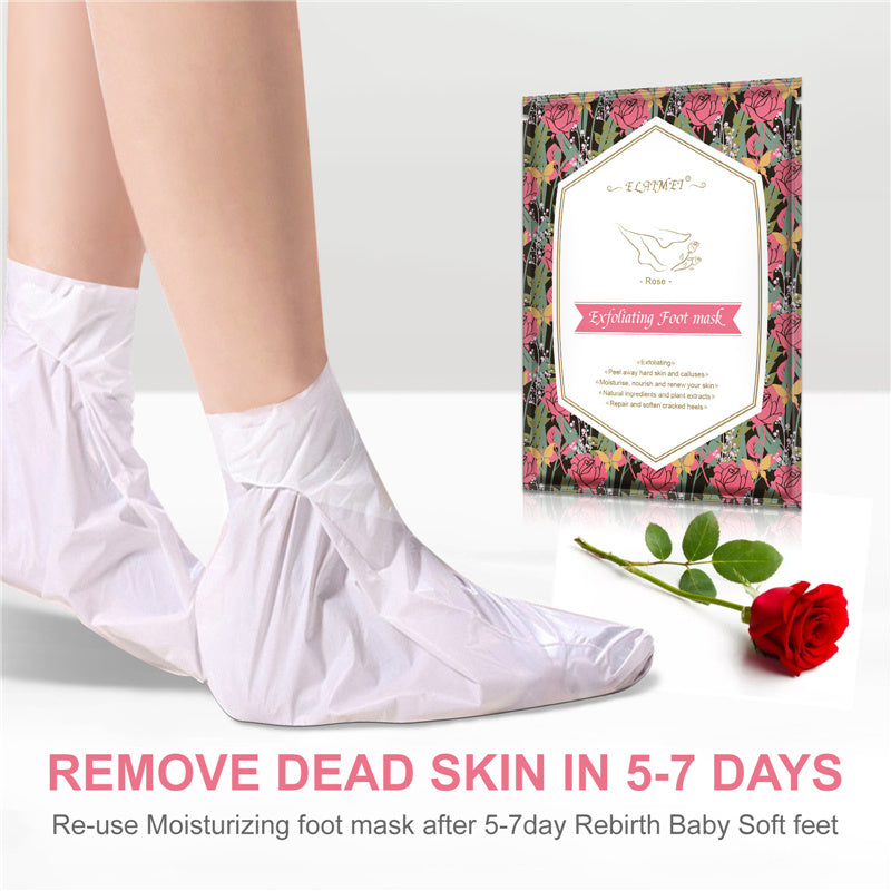 Exfoliating Foot Mask Peeling Dead Skin and Away Calluses 3 Pack