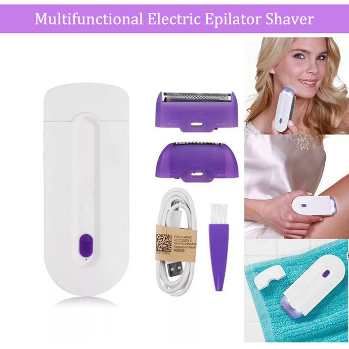 Epilator Facial Body Hair Remover Painless Shaving Instrument