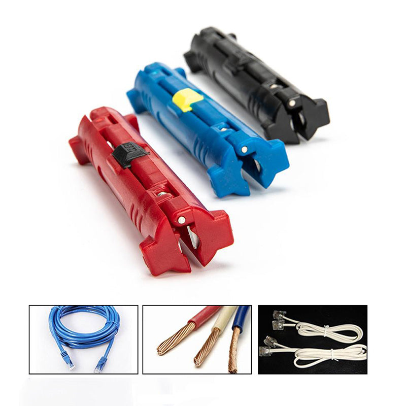 Multi-function Electric Wire Stripper Pen Wire Cable Pen Cutter Rotary Coaxial Cutter Stripping Machine Pliers Tool