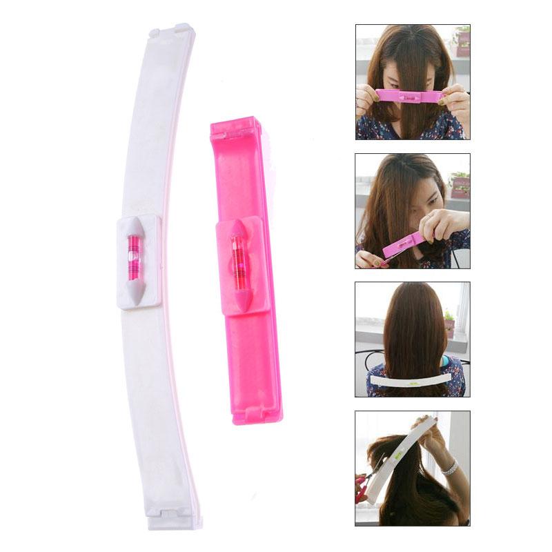 Hair Bang Level Ruler Clipper Home Hair Cutting Tool Kit