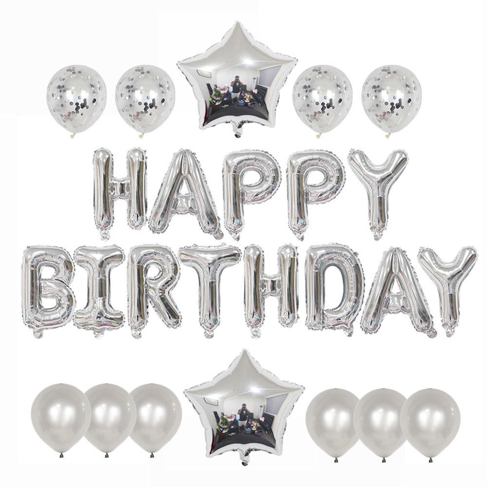 Happy Birthday Party Decorations Balloon Kit