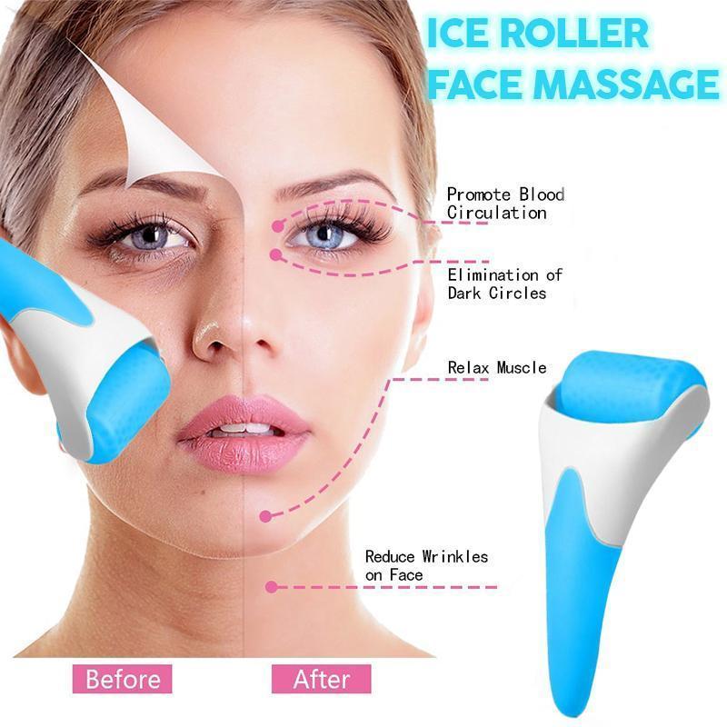 Ice Roller Massager Cooling Roller Anti-Wrinkles Skin Care Tools