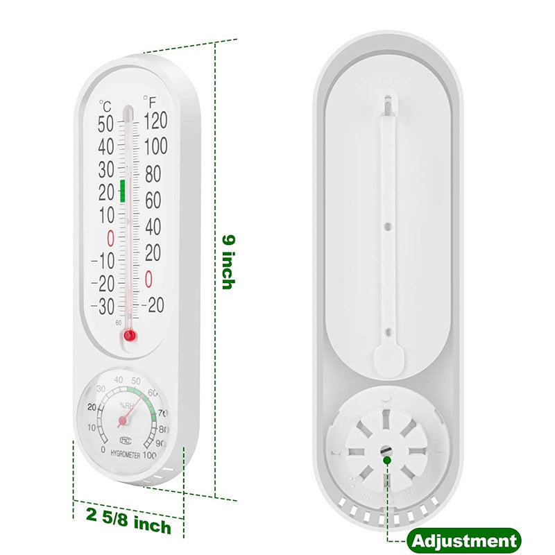 Outdoor Indoor Hygrometer Thermometers Temperature Humidity Gauge Meter