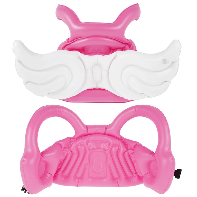 Inflatable Children Swimming Floats Strap with Angel Wing Vest