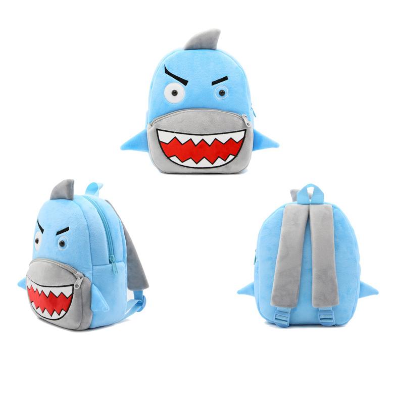 Kids Plush Backpack Animal Cartoon School Bags