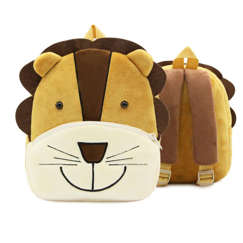 Kids Plush Backpack Animal Cartoon School Bags