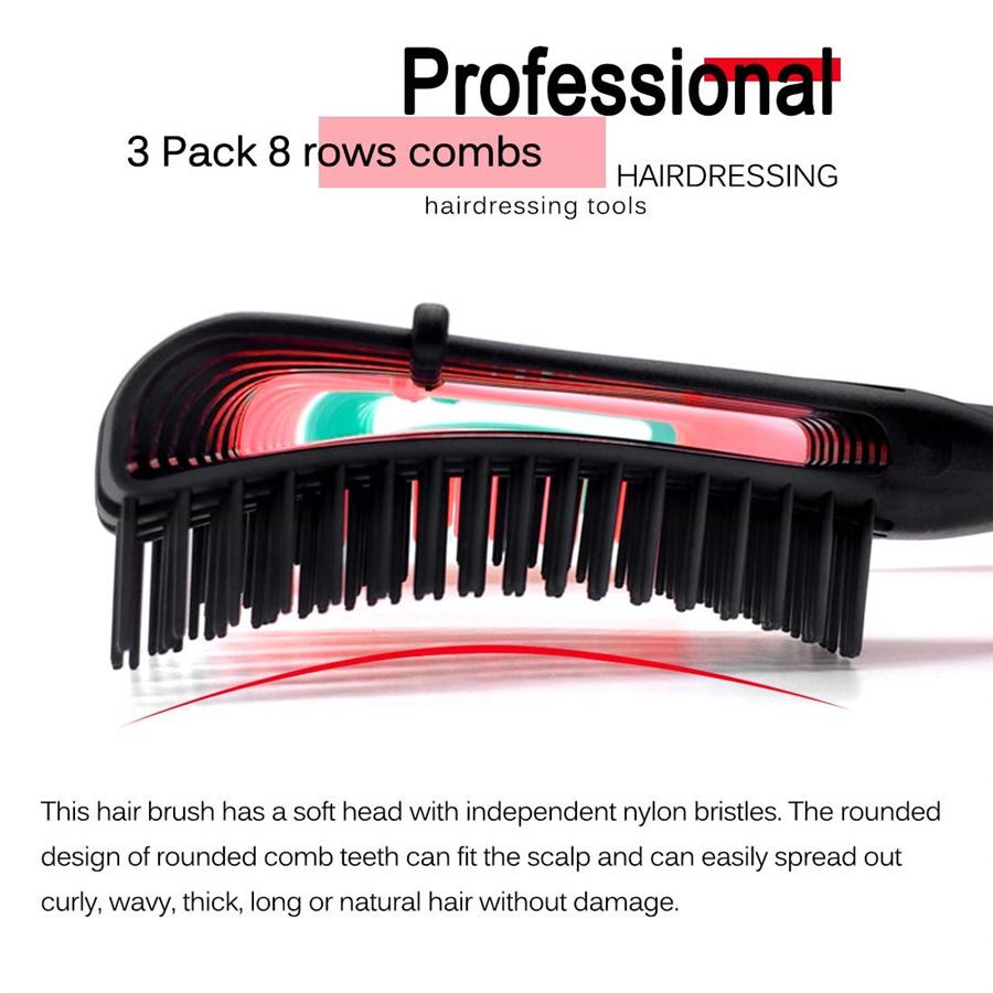 Knots Detangler Scalp Massage Comb Hair Detangling Brush