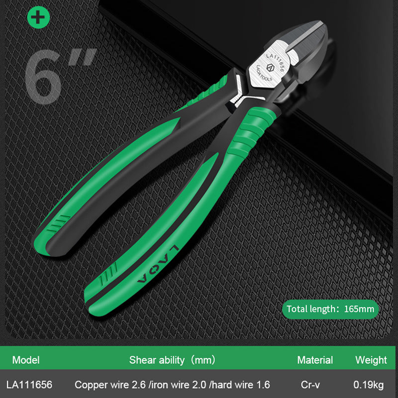 LAOA Combination Pliers CR-V Diagonal Pliers Long Nose Wire Cutters