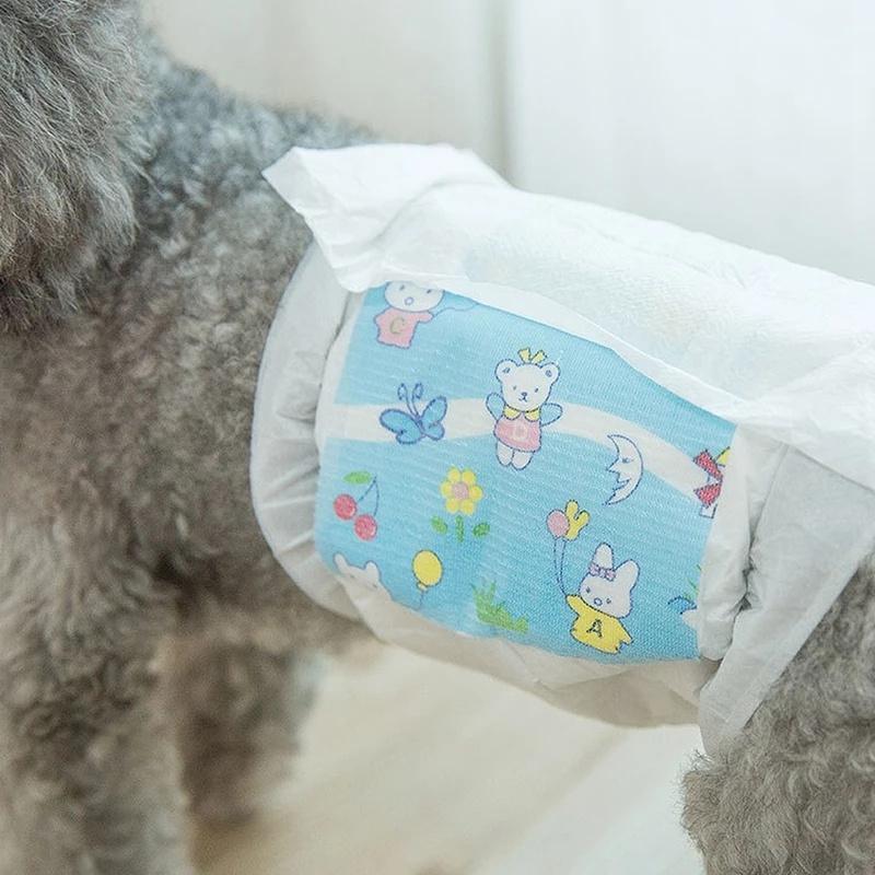 Male Dog Disposable Diaper Physiological Pants Leakproof Nappies