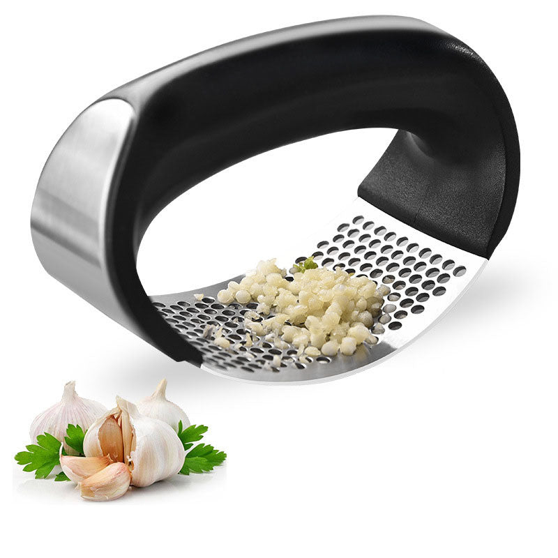 Household Manual Garlic Press Stainless Steel Ginger Kitchen Tool