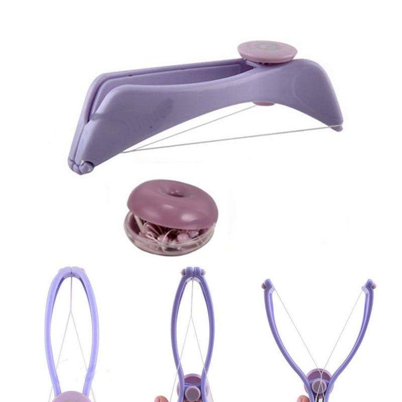 Manually Threading Face Facial Spa Hair Remover Epilator