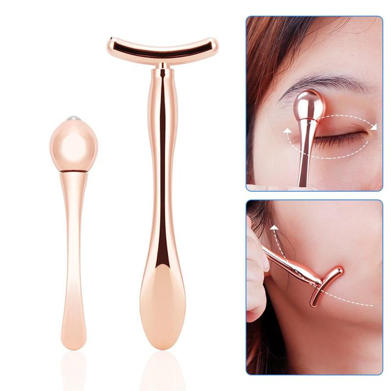 2 in 1 Mini Stick Eye Face Massager Skin Care Tools