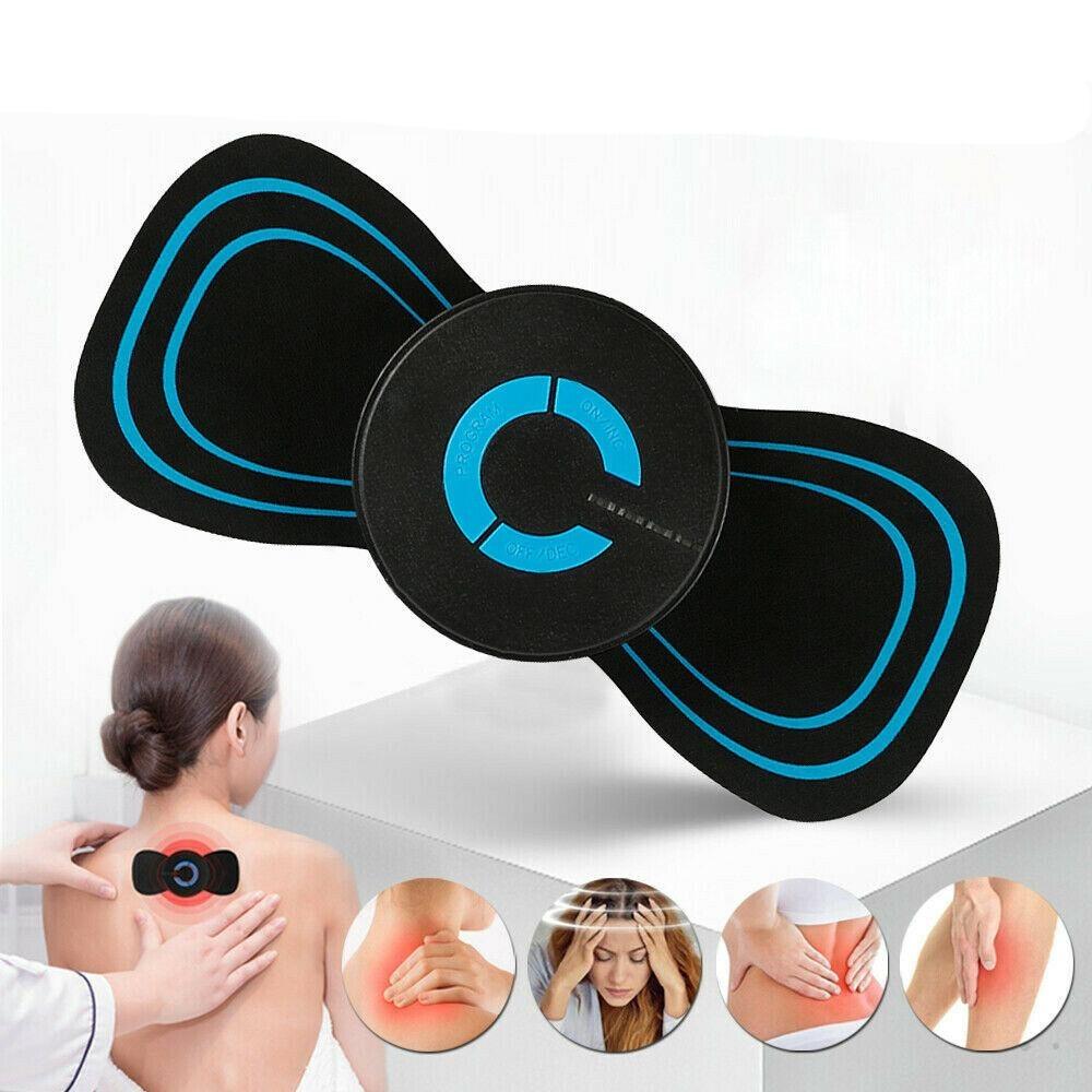 Mini Electric EMS Neck Back Massager Cervical Stimulator Wise Living NZ mini-electric-ems-neck-back-massager-cervical-stimulator-wise-living-nz