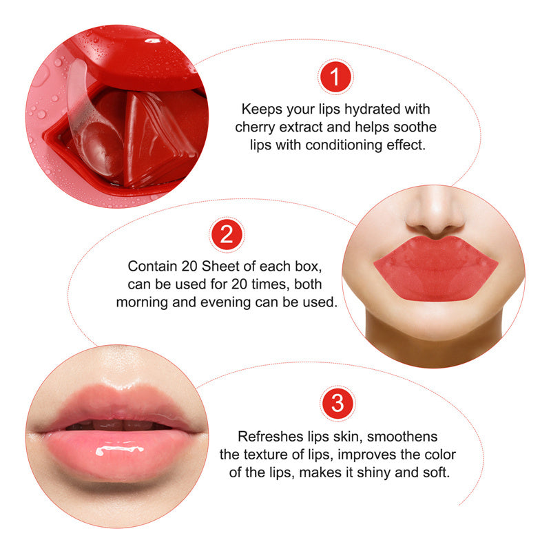 Moisturizing Lip Mask Plumping Lip Treatment 20pcs/Pack