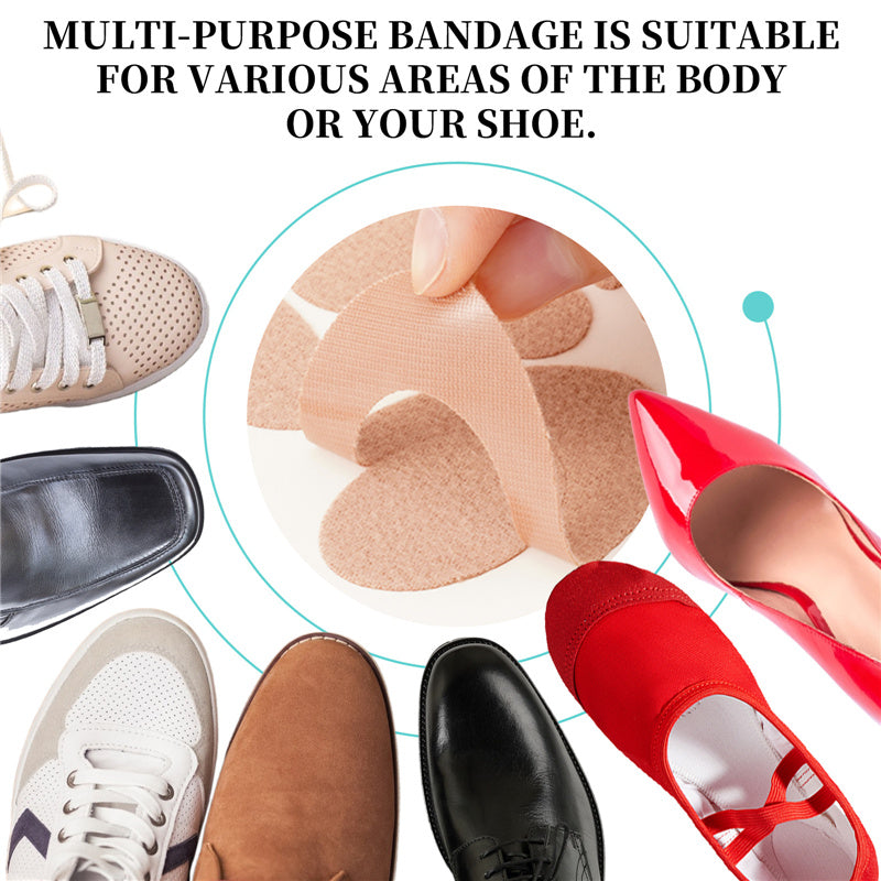 Moleskin Tape Heel Stickers Blister Prevention Pads Wise Living NZ