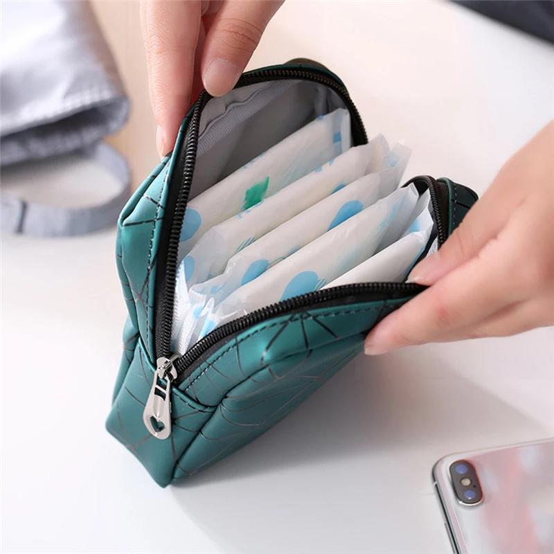 Multifunctional Sanitary Pad Bags Reusable Organizer Pad Pouch Bags