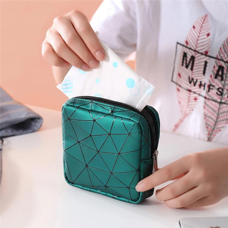 Multifunctional Sanitary Pad Bags Reusable Organizer Pad Pouch Bags