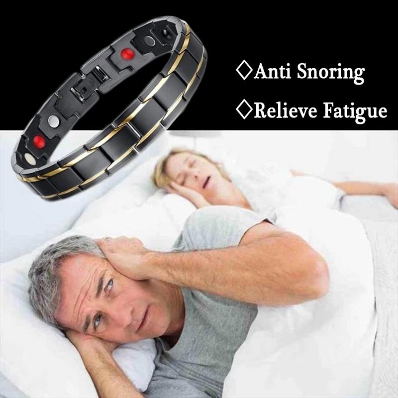 Titanium Magnetic Therapy Health Bracelet Pain Relief for Arthritis and Carpal Tunnel