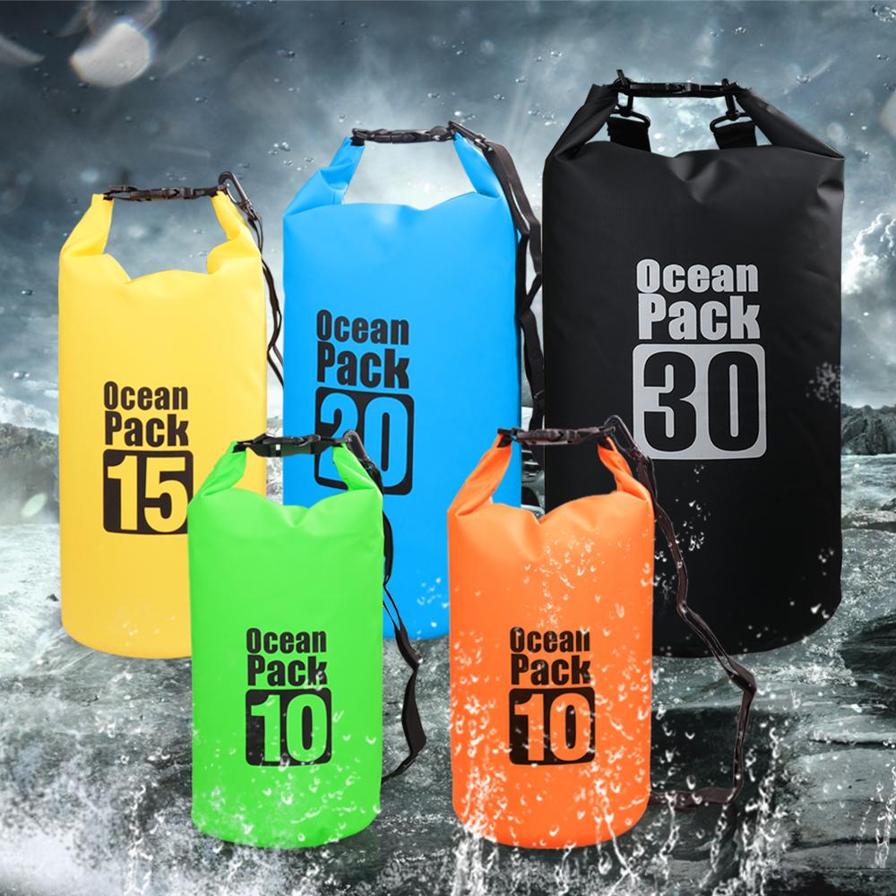 Floatable Bag PVC Waterproof Dry Floating Duffel Bag Swimming Storage Pack – Wise ...