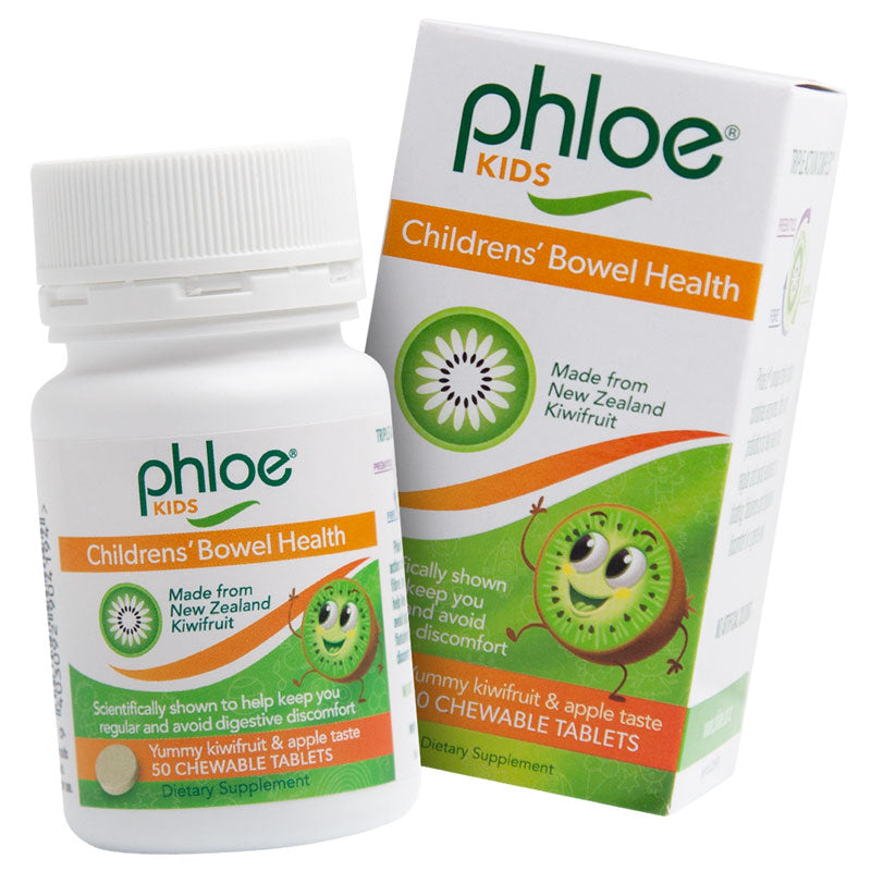 Phloe Kids Children's Bowel Health 50 Chewable Tablets