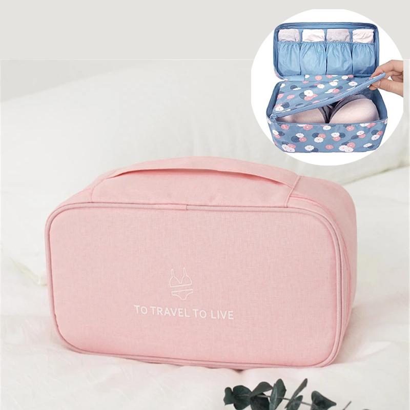 Portable Bra Underwear Sock Travel Organizer Storage Bag