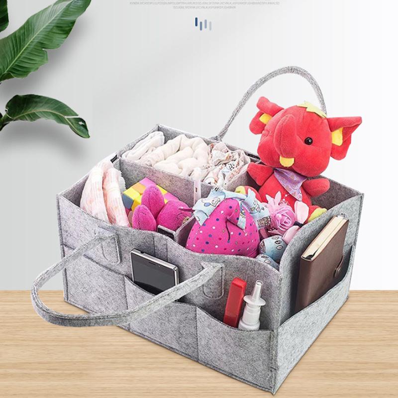 Multi-function Toy Storage Pouch Tote Diaper Mommy Bag