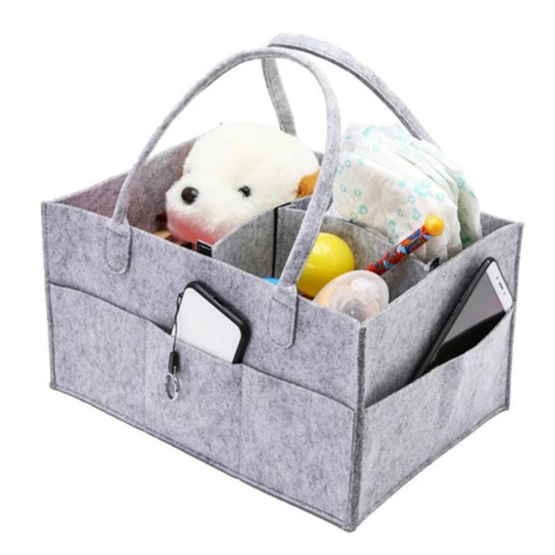 Multi-function Toy Storage Pouch Tote Diaper Mommy Bag