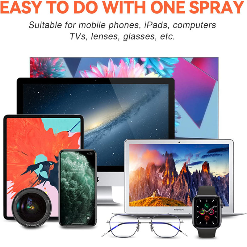 2pcs Portable Mini Screen Cleaner Spray Bottle – Wise Living NZ