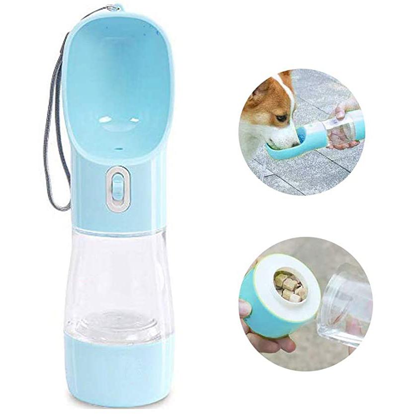 Portable Pet Dog Water Dispenser Bottle Feeder Bowl