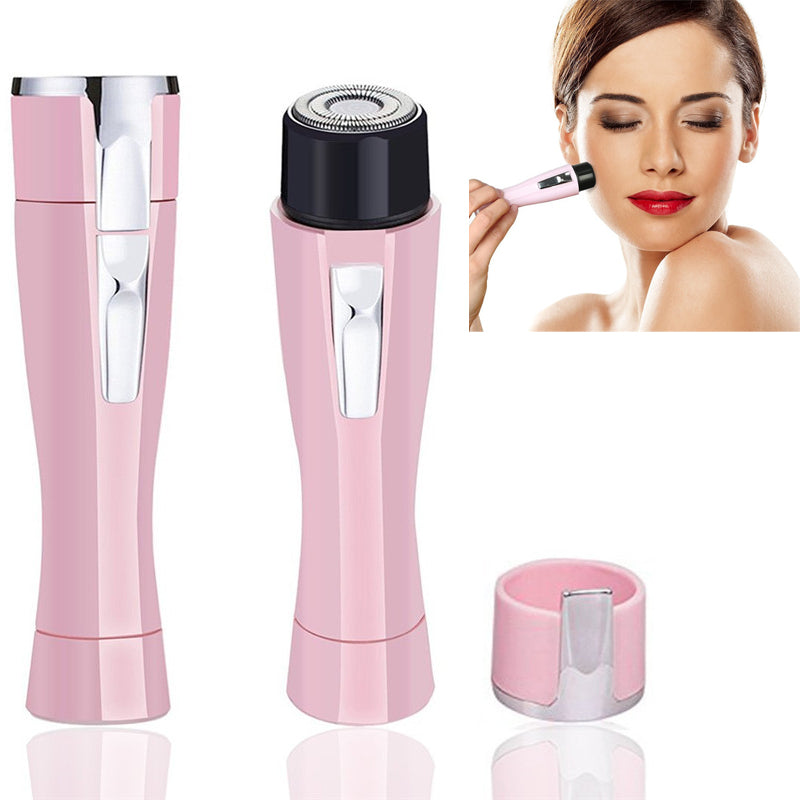 Portable Mini Battery Powered Women Painless Hair Remover