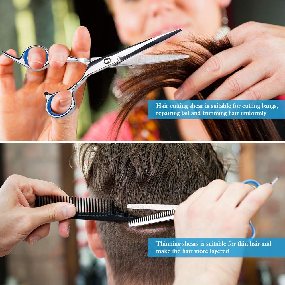 Professional Home Hair Cutting Scissors Kit for Men and Women