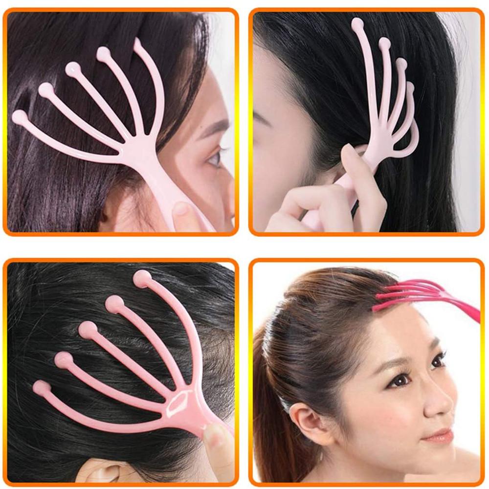 2pcs Protable Hand Held SPA Head Scalp Massager