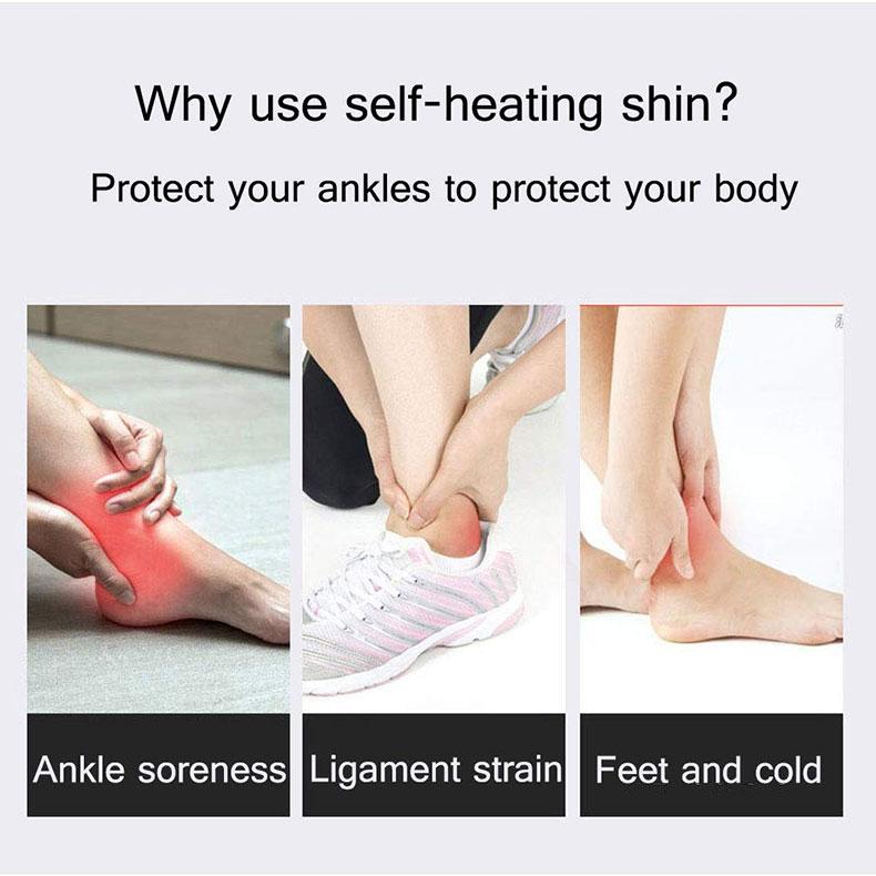 Self-Heating Tourmaline Thermal Infrared Magnetic Therapy Ankle Brace