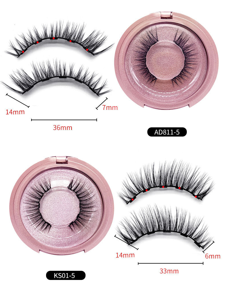 Set of Magnetic Eyeliner, Eyelash and Tweezers