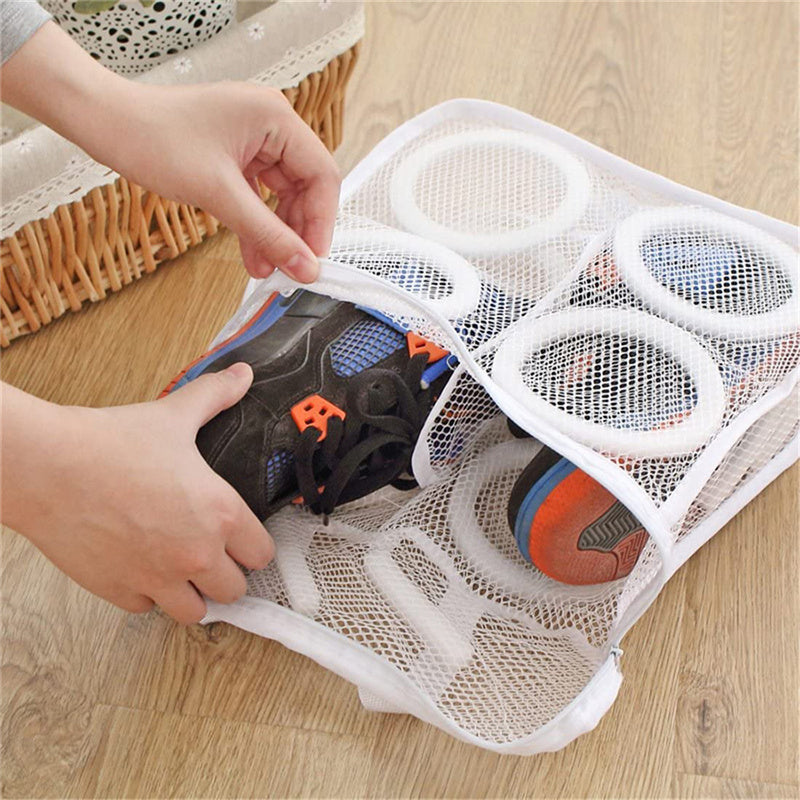 Mesh Laundry Shoes Dry Organizer Portable Washing Bags