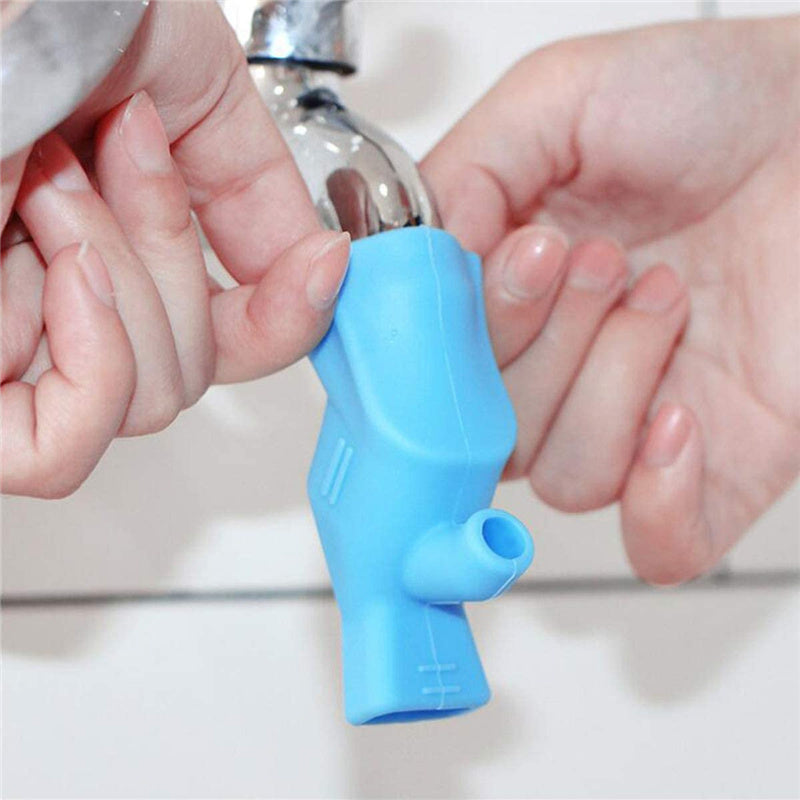 2pcs Food-Grade Silicone Faucet Extender