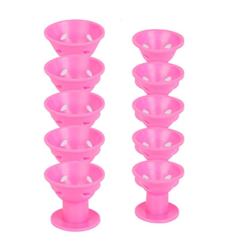 Soft Rubber Magic Hair Care Rollers No Heat No Clip Hair Curl Styling DIY Tool