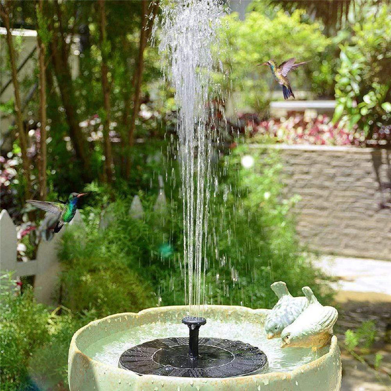 Solar Power Garden Fountain