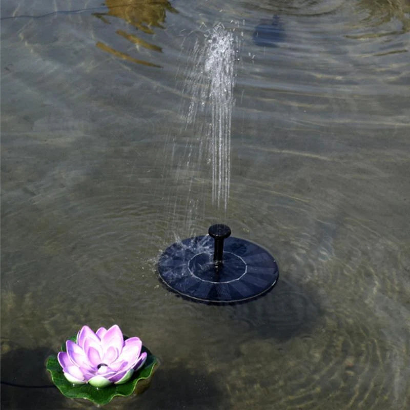 Solar Power Garden Fountain