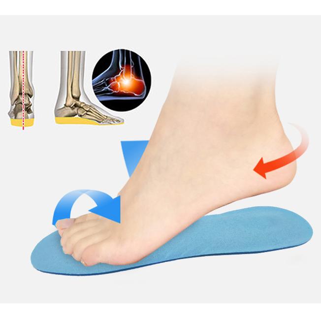 Thickening Shoes Insoles Silicone Gel Orthotic Foot Cushion Insert Pads