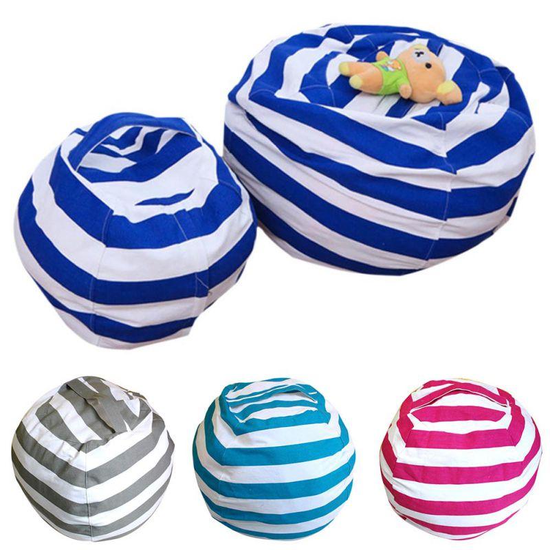 Toys Plush Storage Bean Bag Stuffed Organizer