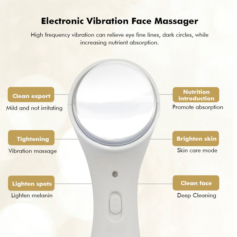 Ultrasonic Ion Facial Massager