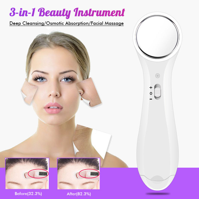 Ultrasonic Ion Facial Massager