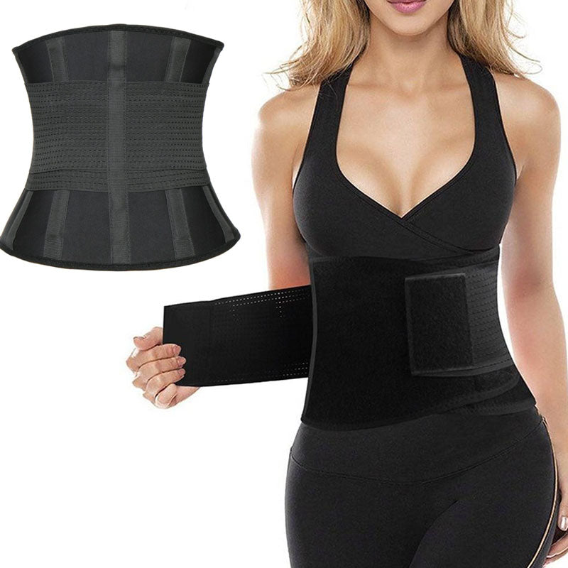 Unisex Hot Shaper Waist Trainer Neoprene Belt Waist Cincher Trimmer