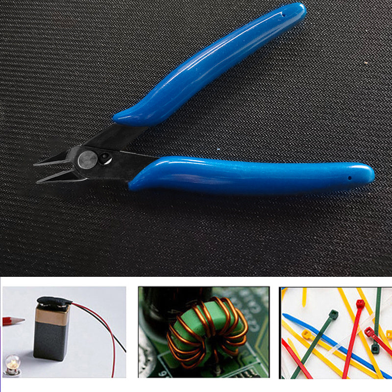 Adjustable Wire Cable Cutters – Side Snips Flush Pliers, Rubber & Stainless Steel