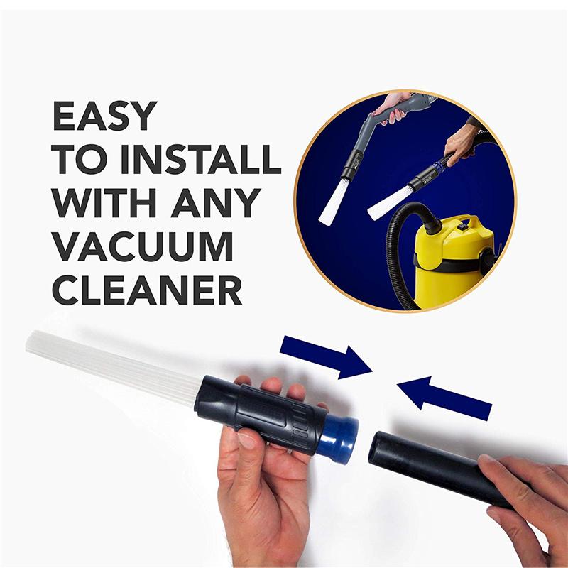 Universal Vacuum Attachment Cleaner Brush Tubes Remover Sweeper