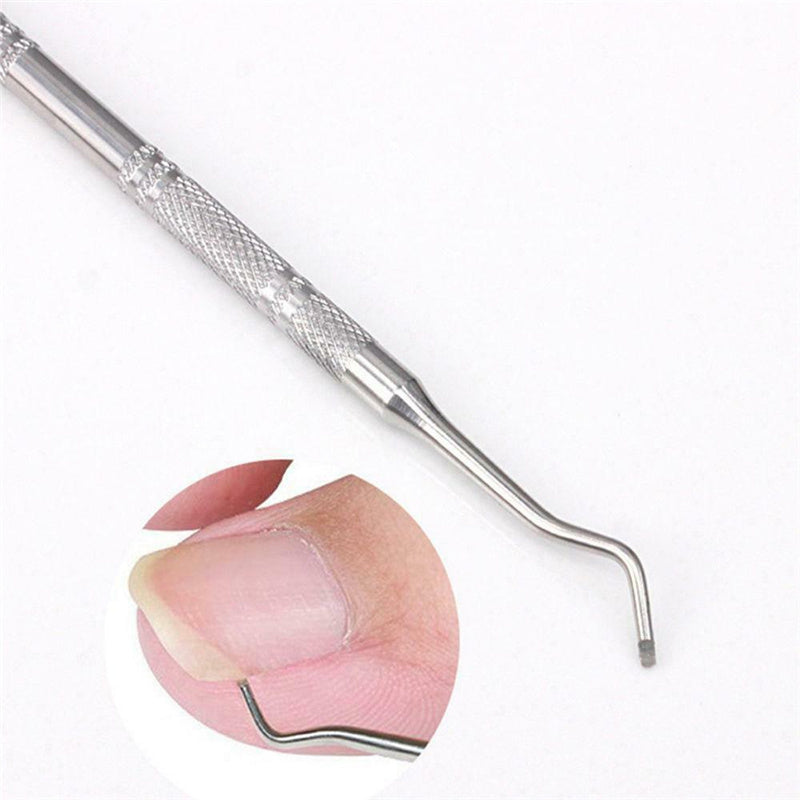 Useful Ingrown Toe Nail Hook Double-Head Paronychia Pedicure Clean Tool